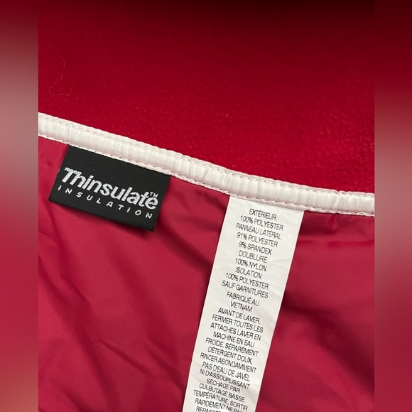 [3XL]L.L. Bean Red Quilted Thinsulate Vest - Picture 7 of 9